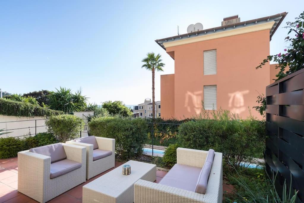Villa Rocky - Luxury 3Br Apt In Liberty Villa.Pool,Garden,Wifi Roquebrune-Cap-Martin Exteriér fotografie